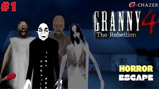 Granny Chapter 4 Surviving the Nightmare in Her Creepy House [upl. by Atnom]