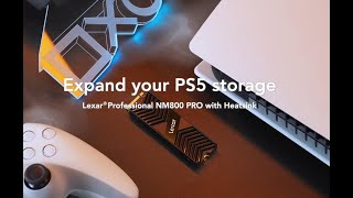 How to expand your PS5 storage with NM800 PRO Heatsink SSD [upl. by Gurtner]