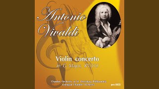 Violin Concerto G Major RV310 I Allegro [upl. by Aiuqenehs]