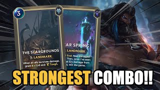 IVE MADE A STRONG LANDMARK COMBO DECK  Legends of Runeterra [upl. by Ellitnahc]