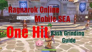 Ragnarok Online Mobile SEA  OneHitDelete Anolian Bash Grinding Guide [upl. by Airod]