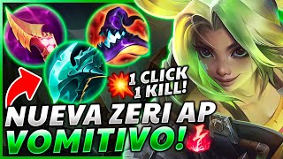 💀¡LA BUILD MAS HORRIBLE de ZERI AP hace que MUERAN de SOLO 1 CLICK ZERI AP MID [upl. by Alyal]