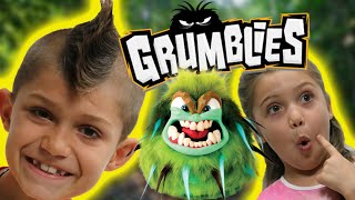 Kids Unboxing the Grumblies Scorch Tremor Bolt and Hydro Niko and Zoes Lab [upl. by Mide]