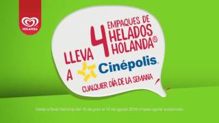 Helados Holanda te Invita al Cine [upl. by Inkster]