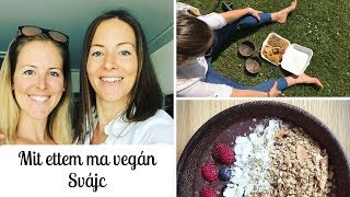 Mit eszem egy nap vegán  Svájc l Granola Recept [upl. by Paucker]