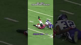 NFL CHASEDOWN TACKLES‼️💫🏈👀nflfootball runner fypexplore fast tackles nflhighlights [upl. by Sonya]