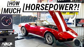 Dyno Testing My 48 LS Swapped 1974 Corvette and it SURPRISED Us All [upl. by Sarid]