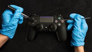 ASMR  Cleaning a ps4 controller [upl. by Lubeck]