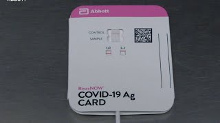 This is how the new Abbott Labs COVID19 rapid test works [upl. by Nnyroc232]