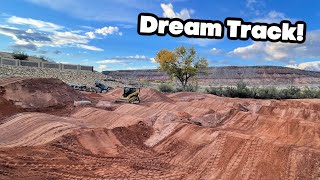 Building SUPERCROSS Track in Backyard [upl. by Sholem]