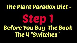 Plant Paradox Diet  Gundry Diet  Try These 4 Switches Before You Buy The Book [upl. by Omidyar]