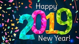 Happy New Year 2019 II Happy New Year Whatsapp Status Video 2019 [upl. by Enyawd]