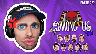 Among Us Partie 22  Rediffusion Squeezie du 0305 [upl. by Hedaza794]