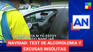 Test de alcoholemia en Navidad y excusas insólitas AmericaNoticias  Programa completo 25122023 [upl. by Egor]