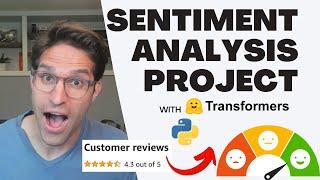 Python Sentiment Analysis Project with NLTK and 🤗 Transformers Classify Amazon Reviews [upl. by Aicercul]