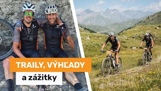 Naprieč Alpami  Traily výhľady a zážitky  BIKE Transalp 2 časť [upl. by Reinert]