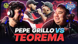 PEPE GRILLO REGRESA A ENSEÑAR QUIEN MANDA  Reacción a PEPE vs TEOREMA  Red Bull Chile  EYOU TV [upl. by Elly]