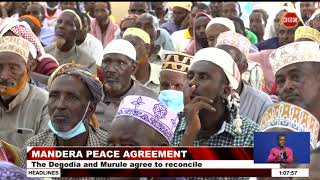 Peace agreement reached between Degodia and Murule Communities [upl. by Elissa234]