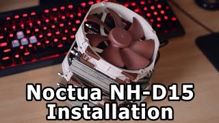 How To Install A Noctua NHD15 Cooler [upl. by Orel494]