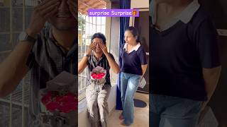 surprise Surprise🎁funnyshorts couple couplecomedy birthdaygift vines girlsmemes explore fun [upl. by Ledairam]