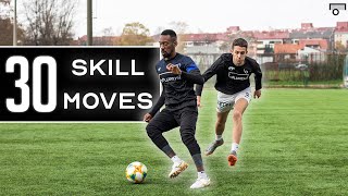 LEARN 30 SKILLS IN 10 MINUTES  SOCCER SKILLS [upl. by Nylahsoj]