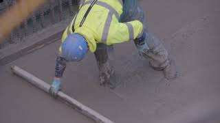 Kilrea Wastewater Treatment Works Concrete Pour [upl. by Aramo]