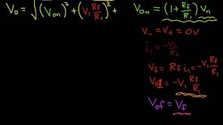 Noise in Op Amp Circuits Part 3 [upl. by Job]