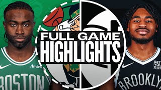 CELTICS at NETS  FULL GAME HIGHLIGHTS  November 13 2024 [upl. by Arelc529]