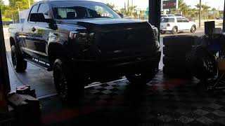 Big TUNDRA on a 6 inch super lift [upl. by Wilone]