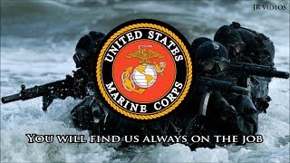 The Marines Hymn lyrics  USMC hymn [upl. by Ayatnahs]