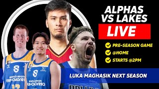 KAI SOTTO LIVE STREAMING GAMEDAY KOSHIGAYA ALPHAS VS SHIGA LAKES  PRE SEASON GAME [upl. by Milson673]