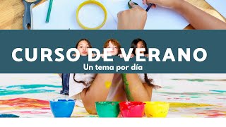 IDEAS CURSO DE VERANO PRESENCIAL PARA NIÑOS 38 AÑOS [upl. by Nalla]