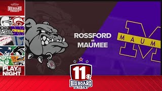 Big Board Friday Week 8 Rossford vs Maumee [upl. by Nyvets]