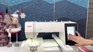 Get To Know The Janome MC500E Embroidery Sewing Machine [upl. by Meyer]