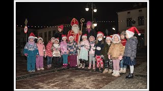 Występ Przedszkolaków na Wigilii na Rynku w Trzebini [upl. by Panaggio]