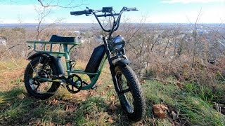 E bike test review Nakto F4 a cargo e bike delight [upl. by Ozzie]