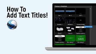 How to Add Text Titles on Openshot easy [upl. by Ylrac]