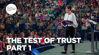 The Test of Trust  Part 1  Joyce Meyer  Enjoying Everyday Life Teaching [upl. by Acimad]