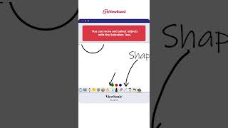 myViewBoard Moving and Selecting Objects [upl. by Lever]