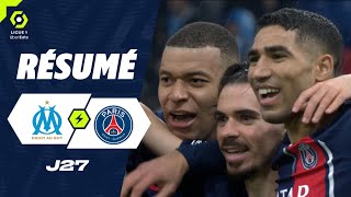 OLYMPIQUE DE MARSEILLE  PARIS SAINTGERMAIN 0  2  Résumé  OM  PSG  20232024 [upl. by Odraleba]