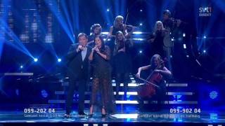 Lotta Engberg and Christer Sjögren  Dont let me down Melodifestivalen 2012 [upl. by Conner]