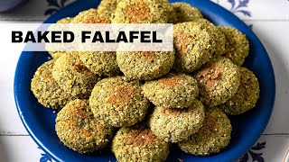 How To Make Falafel  Falafel Recipe Baked Falafel [upl. by Aleiram5]