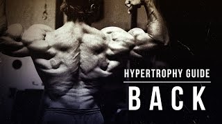 Hypertrophy Guide  Back  JTSstrengthcom [upl. by Neelyaj718]