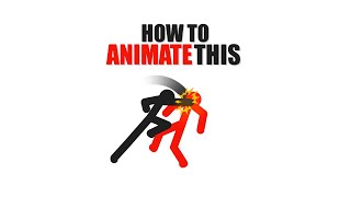 How to animate a stickman fight scene  StickNodes tutorial 38 [upl. by Germain]