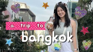 a trip to bangkok 💌 shopping relaxing eating [upl. by Harolda]