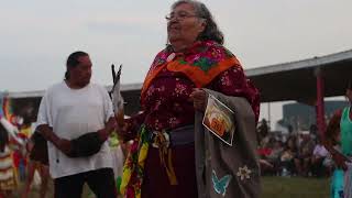 MVI 0590 Peepeekisis Traditional 2023 Sat Night Live Intertribal Dancing amp contest singing [upl. by Janina]