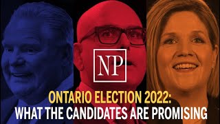 Ontario election 2022 What the parties are promising [upl. by Edsel]