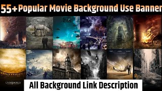 New Movie Poster Backgrounds Banner editing in PicsArt and pixel lab New Background Banner editing [upl. by Xylia]