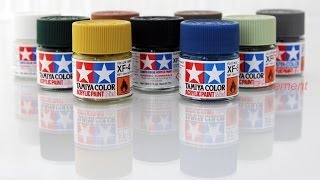 How to Thin Tamiya Color paint for use in an airbrush V 10 [upl. by Ewell]