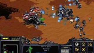 Starcraft Brood War  Terran Mission 5b Emperors Fall Birds of War [upl. by Felecia]